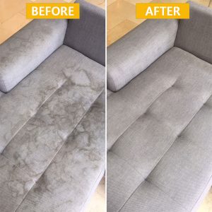 Upholstery Cleaning Before and After